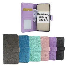 billigamobilskydd.seFlower Standcase Wallet Samsung Galaxy S22 5G