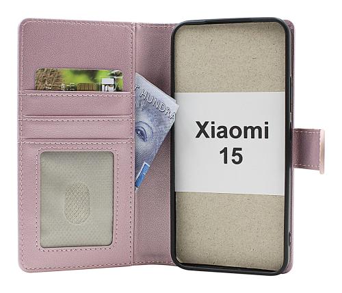 Skimblocker Xiaomi 15 Plånboksfodral