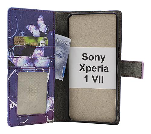 Skimblocker Sony Xperia 1 VII Magnet Plånboksfodral Design