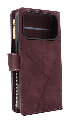 XL iPhone 17 Pro Lyx Plånboksfodral