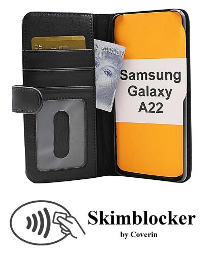 CoverinSkimblocker Plånboksfodral Samsung Galaxy A22 (SM-A225F/DS)