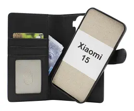 Skimblocker Xiaomi 15 Magnet Plånboksfodral