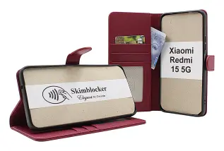 Skimblocker Xiaomi Redmi 15 5G Pl&aring;nboksfodral