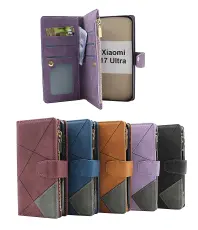 XL Xiaomi 17 Ultra Lyx Pl&aring;nboksfodral