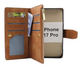 XL iPhone 17 Pro Lyx Plånboksfodral