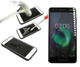 Full Frame Glas skydd Nokia 2.1