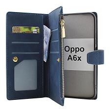 XL Oppo A6x Lyx Pl&aring;nboksfodral