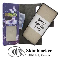 Skimblocker Sony Xperia 1 VII Magnet Plånboksfodral Design