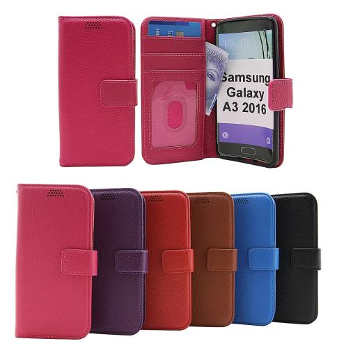 billigamobilskydd.seNew Standcase Wallet Samsung Galaxy A3 2016 (A310F)