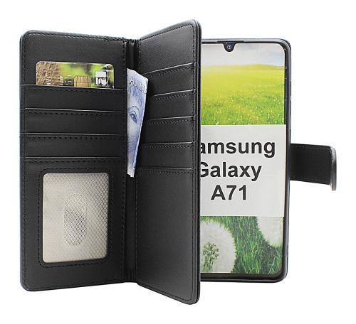 Skimblocker Samsung Galaxy A71 XL Plånboksfodral
