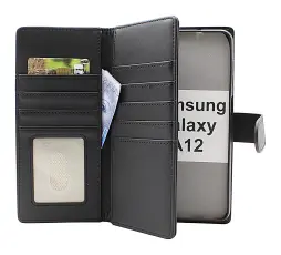 Skimblocker Samsung Galaxy A12 XL Pl&aring;nboksfodral