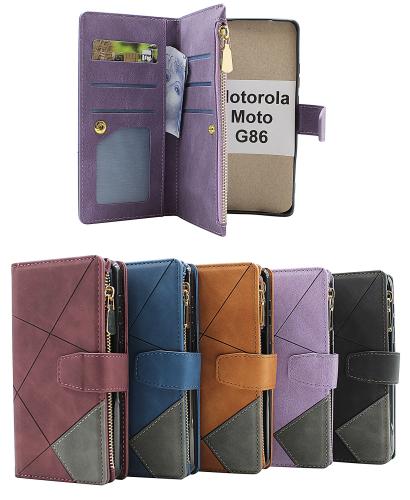 XL Motorola Moto G86 Lyx Plånboksfodral