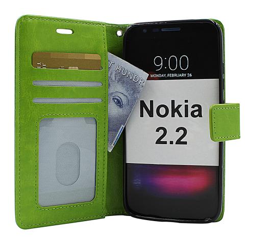 Crazy Horse Wallet Nokia 2.2