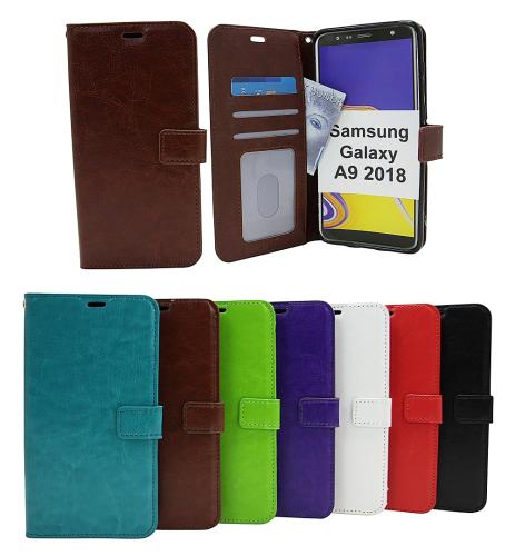 billigamobilskydd.seCrazy Horse Wallet Samsung Galaxy A9 2018 (A920F/DS)