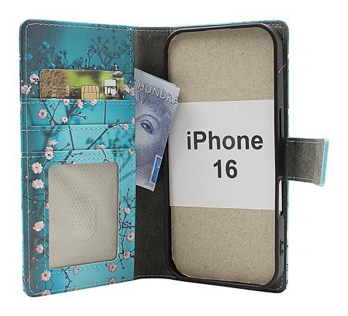 Skimblocker iPhone 16 Plånboksfodral Design