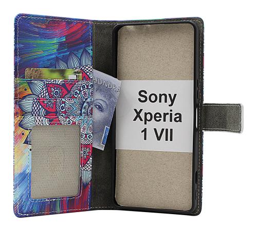 Skimblocker Sony Xperia 1 VII Magnet Plånboksfodral Design