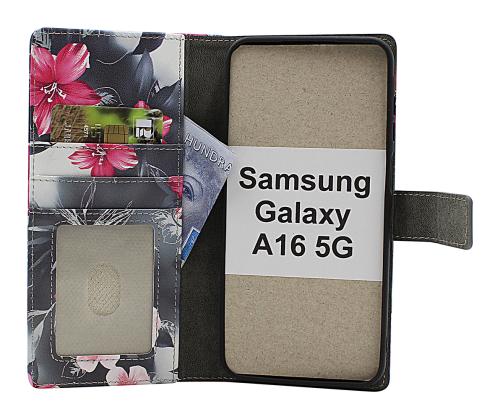 Skimblocker Samsung Galaxy A16 / A16 5G Magnet Plånboksfodral Design