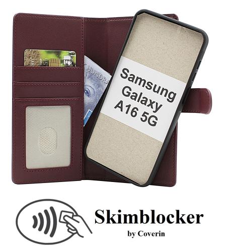 Skimblocker Samsung Galaxy A16 / A16 5G Magnet Plånboksfodral