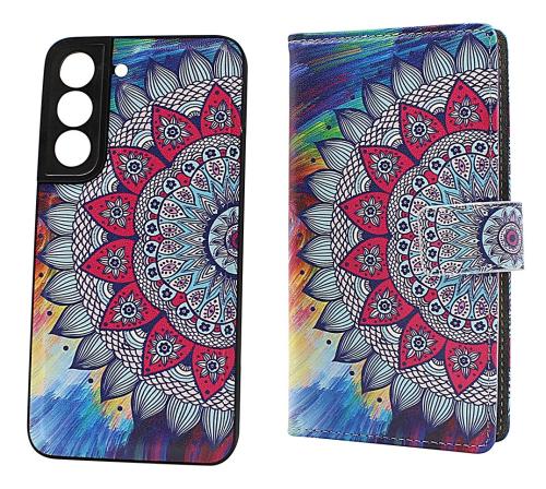 Skimblocker Samsung Galaxy S22 5G Magnet Plånboksfodral Design