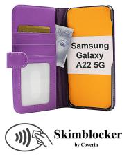 Skimblocker Pl&aring;nboksfodral Samsung Galaxy A22 5G (SM-A226B)