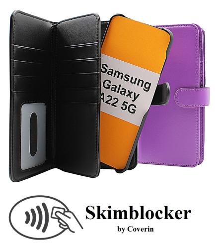Skimblocker XL Magnet Fodral Samsung Galaxy A22 5G (SM-A226B)