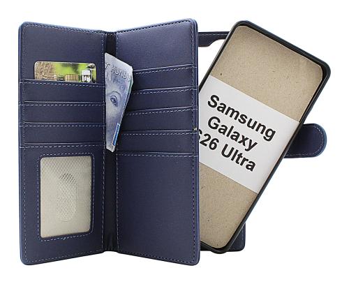 Skimblocker Samsung Galaxy S26 Ultra XL Magnet Plånboksfodral