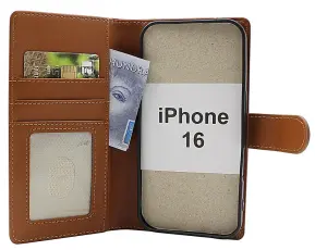 Skimblocker iPhone 16 Pl&aring;nboksfodral