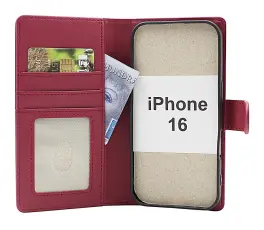 Skimblocker iPhone 16 Pl&aring;nboksfodral
