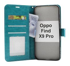 Crazy Horse Oppo Find X9 Pro Pl&aring;nboksfodral