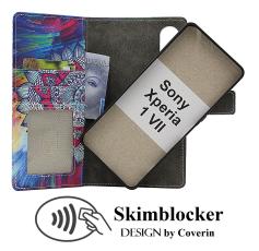 Skimblocker Sony Xperia 1 VII Magnet Plånboksfodral Design