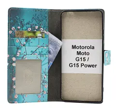 Skimblocker Motorola Moto G15 / G15 Power Plånboksfodral Design
