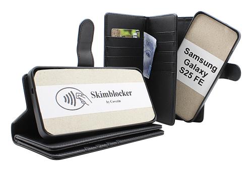 Skimblocker Samsung Galaxy S25 FE XL Magnet Plånboksfodral