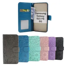 billigamobilskydd.seFlower Standcase Wallet Samsung Galaxy S23 FE 5G