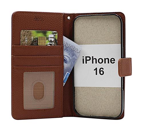 New Standcase iPhone 16 Plånboksfodral