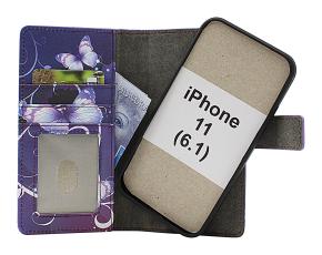 Skimblocker iPhone 11 (6.1) Magnet Plånboksfodral Design