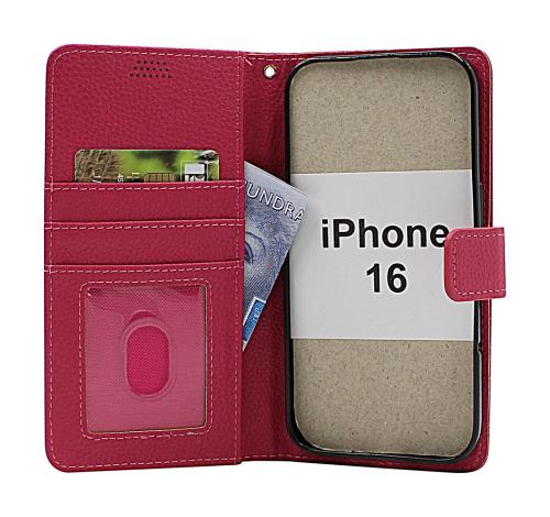 New Standcase iPhone 16 Plånboksfodral