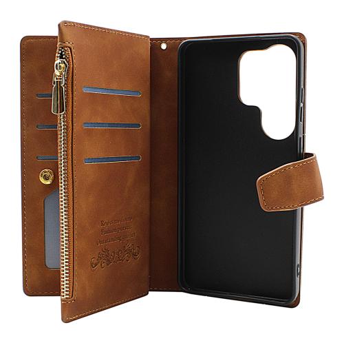 XL Samsung Galaxy S26 Ultra Lyx Plånboksfodral