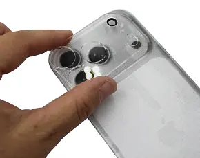H&auml;rdat kameraglas iPhone 18 Pro