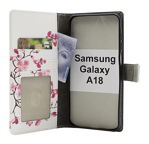 Skimblocker Samsung Galaxy A18 LTE Plånboksfodral Design