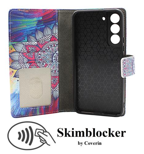 CoverinSkimblocker Samsung Galaxy S22 5G Magnet Plånboksfodral Design