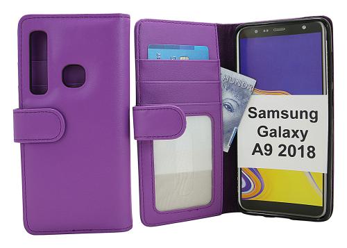 Skimblocker Plånboksfodral Samsung Galaxy A9 2018 (A920F/DS)