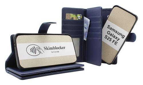 Skimblocker Samsung Galaxy S25 FE XL Magnet Plånboksfodral