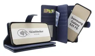 Skimblocker Samsung Galaxy S25 FE XL Magnet Plånboksfodral