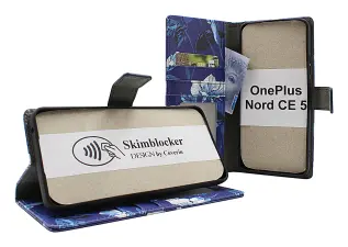 Skimblocker OnePlus Nord CE5 (CPH2719) Plånboksfodral Design