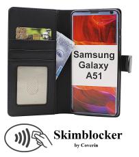Skimblocker Samsung Galaxy A51 (A515F/DS) Plånboksfodral