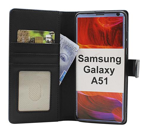Skimblocker Samsung Galaxy A51 (A515F/DS) Plånboksfodral