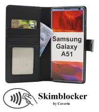 Skimblocker Samsung Galaxy A51 (A515F/DS) Plånboksfodral