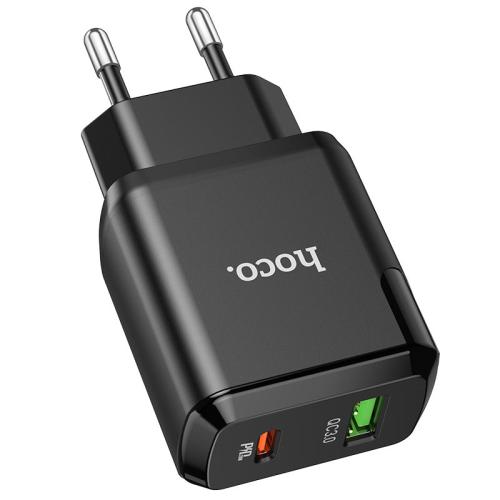 HocoHoco N5 Dual Snabbladdare Väggadapter
