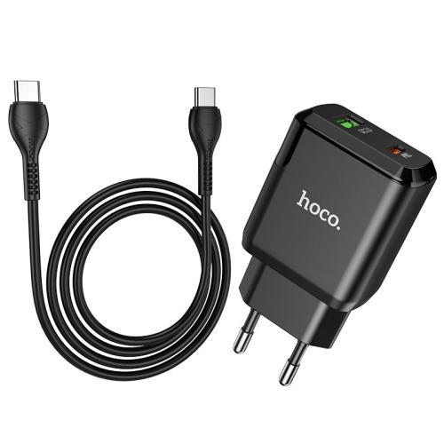 HocoUSB-C Hoco N5 Dual Snabbladdare