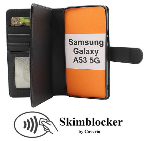 Skimblocker Samsung Galaxy A53 5G XL Plånboksfodral